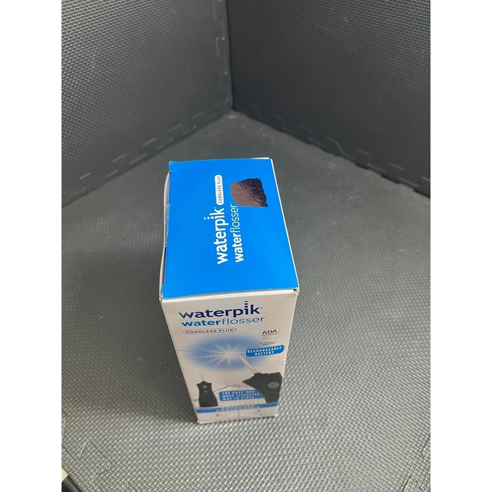 Waterpik Water‎ Flosser Cordless Plus Black Rechargeable Battery